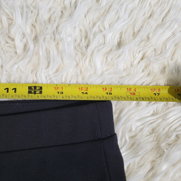 VINCE Mixed Media Ponte Knit Leather Leggings Size Large - Picture 8 of 14